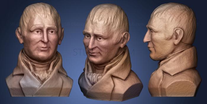 3D model Meriwether Lewis (STL)